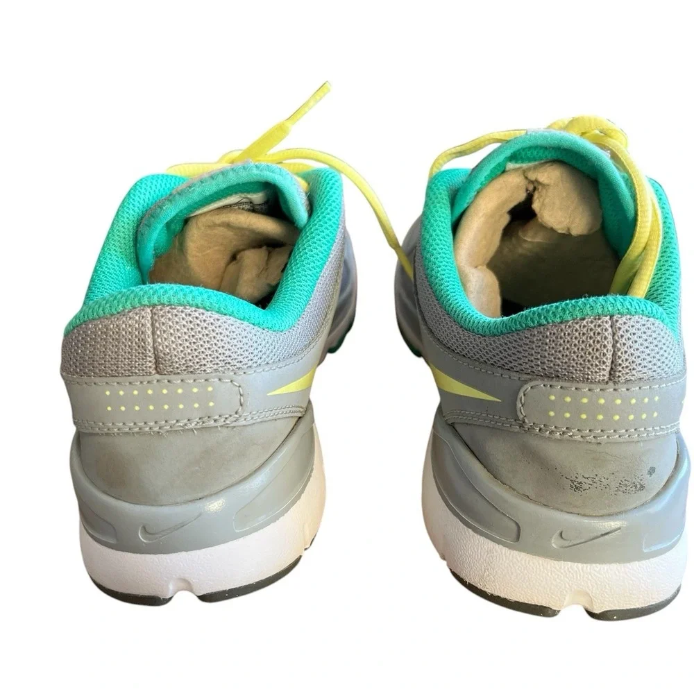 Nike Flex Trainer II Women's 7.5 Gray Green Training Running Shoes 511332-013